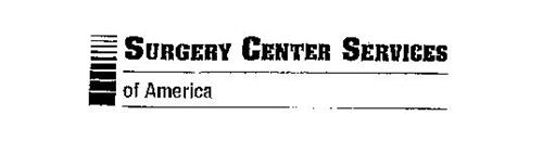 SURGERY CENTER SERVICES OF AMERICA