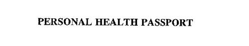 PERSONAL HEALTH PASSPORT