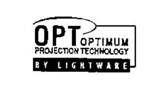 OPT OPTIMIUM PROJECTION TECHNOLOGY BY LIGHTWARE