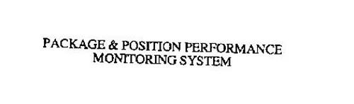 PACKAGE & POSITION PERFORMANCE MONITORING SYSTEM
