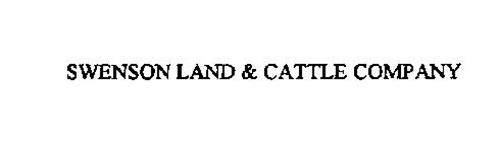 SWENSON LAND & CATTLE COMPANY