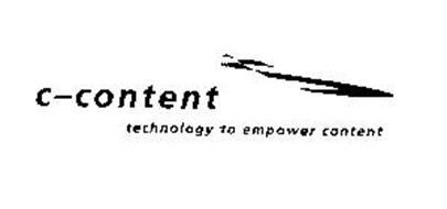 C-CONTENT TECHNOLOGY TO EMPOWER CONTENT