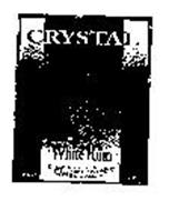 CRYSTAL WHITE RUM DISTILLED, BLENDED AND BOTTLED BY ST. LUCIA DISTILLERS LTD.