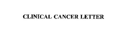 CLINICAL CANCER LETTER