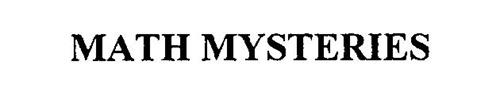 MATH MYSTERIES