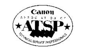 CANON ATSP ASSOCIATION OF TECHNICAL SERVICE PROFESSIONALS