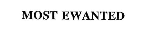 MOST EWANTED