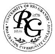 RG UNIVERSITY OF RIO GRANDE RIO GRANDE COMMUNITY COLLEGE 1876 1974