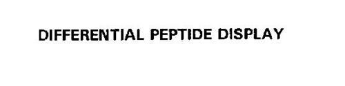 DIFFERENTIAL PEPTIDE DISPLAY