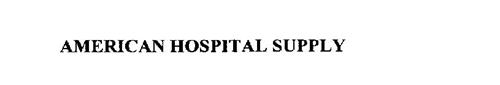 AMERICAN HOSPITAL SUPPLY