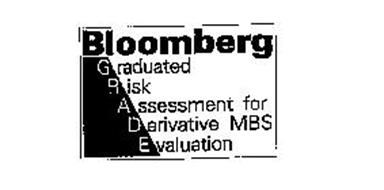 BLOOMBERG GRADUATED RISK ASSESSMENT FOR DERIVATIVE MBS EVALUATION