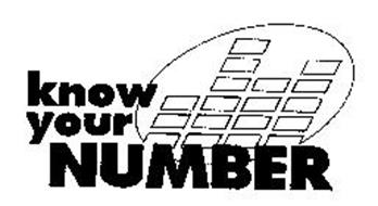 KNOW YOUR NUMBER