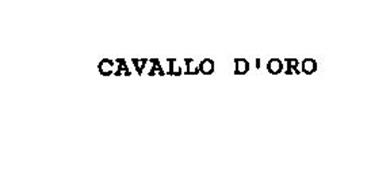 CAVALLO D'ORO