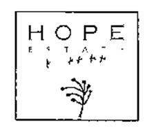 HOPE ESTATE