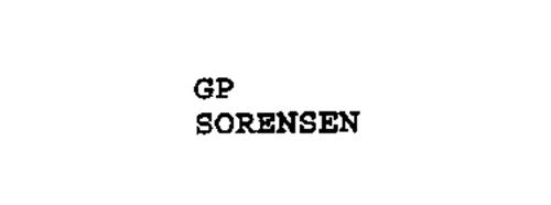 GP SORENSEN