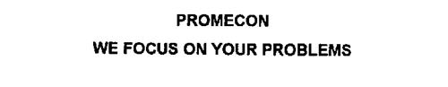 PROMECON WE FOCUS ON YOUR PROBLEMS