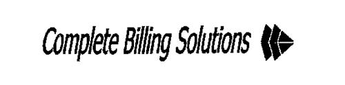 COMPLETE BILLING SOLUTIONS