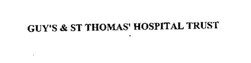 GUY'S & ST THOMAS' HOSPITAL TRUST