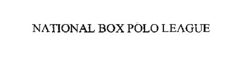 NATIONAL BOX POLO LEAGUE