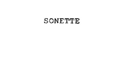 SONETTE