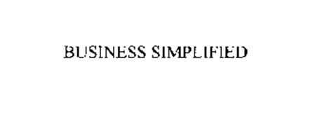 BUSINESS SIMPLIFIED