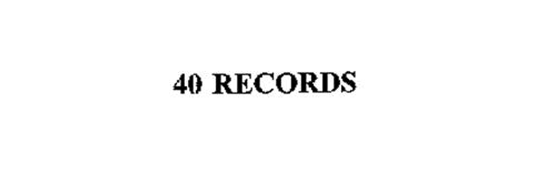 40 RECORDS
