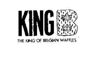KING B THE KING OF BELGIAN WAFFLES