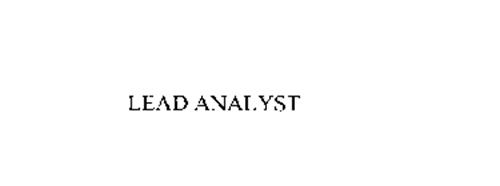 LEAD ANALYST