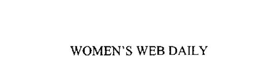 WOMEN'S WEB DAILY