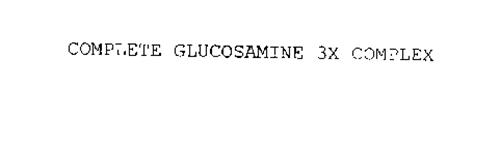 COMPLETE GLUCOSAMINE 3X COMPLEX