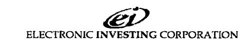 ELECTRONIC INVESTING CORPORATION