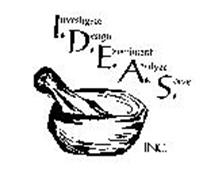I.D.E.A.S. INC. INVESTIGATE DESIGN EXPERIMENT ANALYZE SOLVE