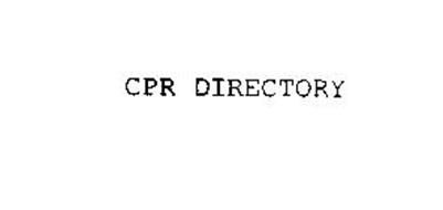 CPR DIRECTORY