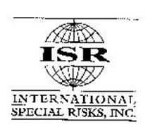 ISR INTERNATIONAL SPECIAL RISKS, INC.