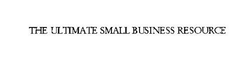 THE ULTIMATE SMALL BUSINESS RESOURCE