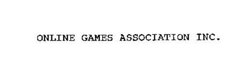 ONLINE GAMES ASSOCIATION INC.