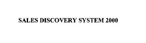 SALES DISCOVERY SYSTEM 2000