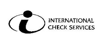 INTERNATIONAL CHECK SERVICES