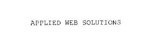 APPLIED WEB SOLUTIONS