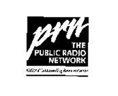 PRN THE PUBLIC RADIO NETWORK NATIONAL UNDERWRITING REPRESENTATIVES