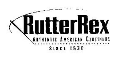 RUTTERREX AUTHENTIC AMERICAN CLOTHIERS SINCE 1930