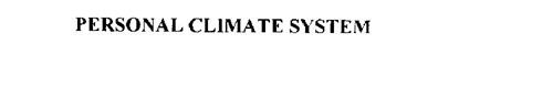 PERSONAL CLIMATE SYSTEM