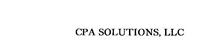 CPA SOLUTIONS, LLC