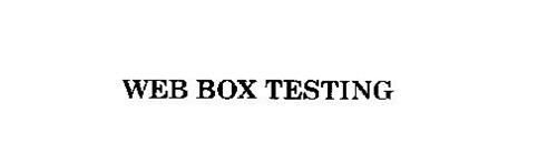 WEB BOX TESTING