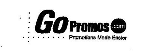 GO PROMOS.COM PROMOTIONS MADE EASIER