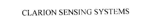 CLARION SENSING SYSTEMS