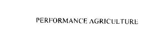 PERFORMANCE AGRICULTURE