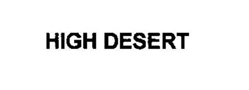 HIGH DESERT