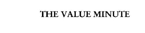 THE VALUE MINUTE