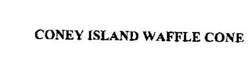 CONEY ISLAND WAFFLE CONE
